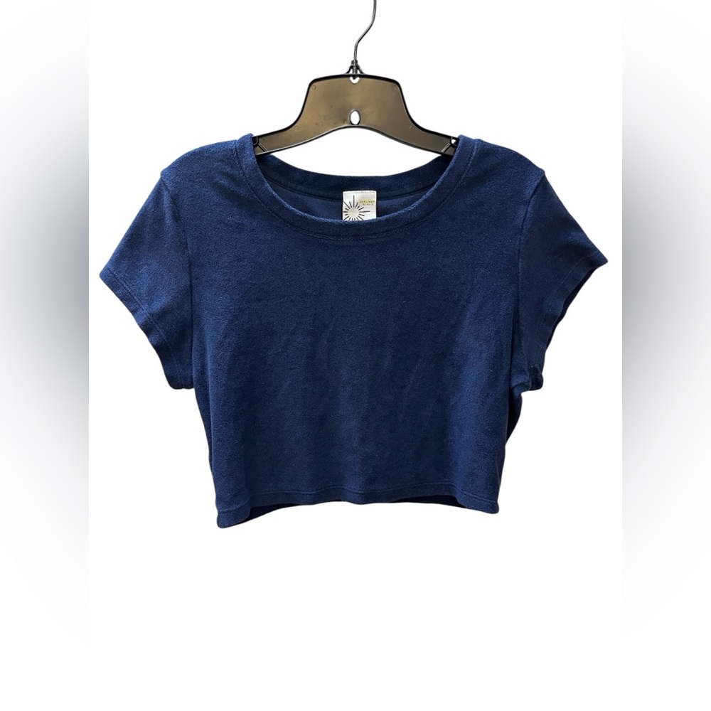 AERIE OFFLINE CROPPED TERRY TOP